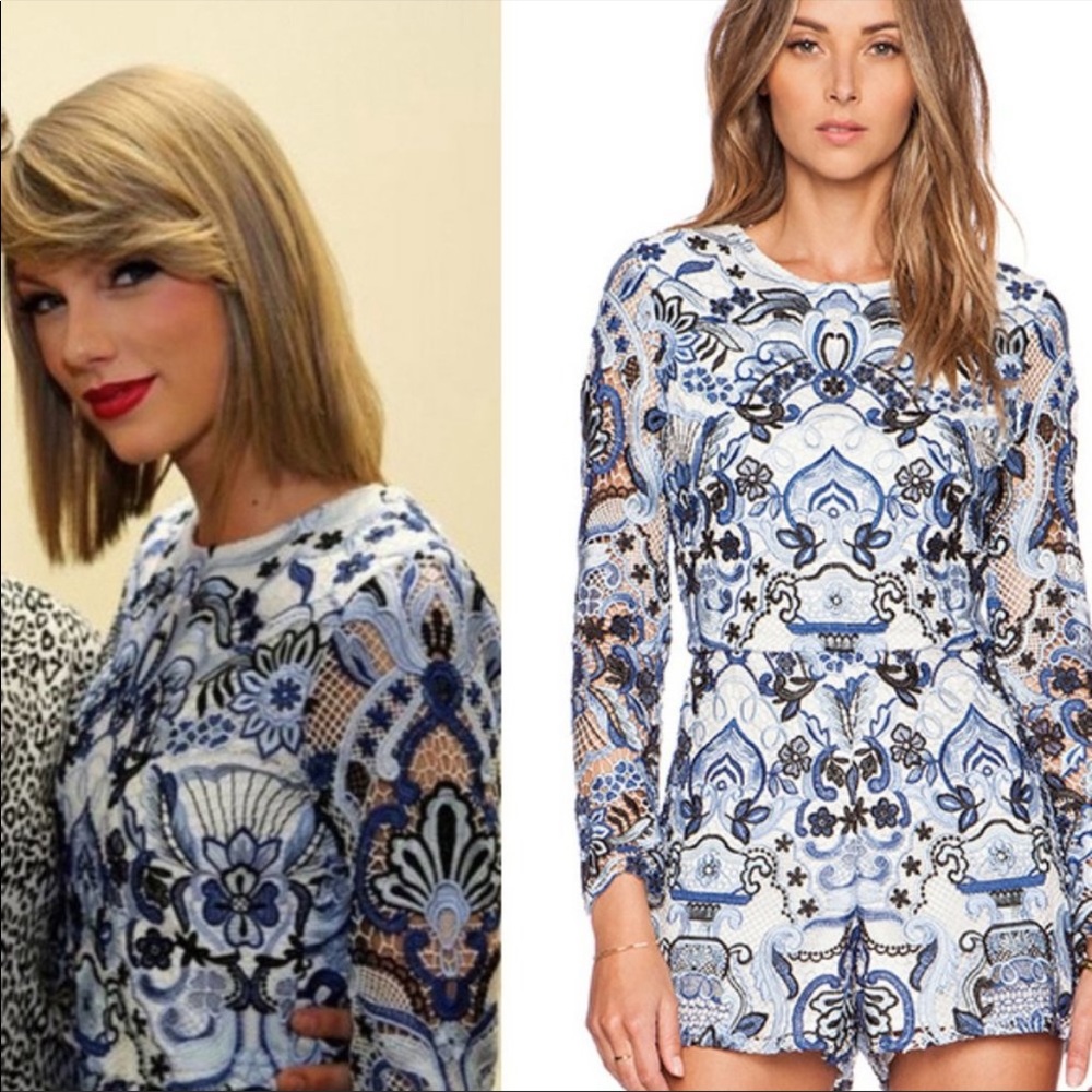 Alexis Lace Romper